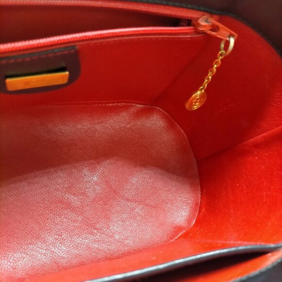 Gucci Vintage Vanity Bag Black Leather mon870-100625 - Picture 12 of 16